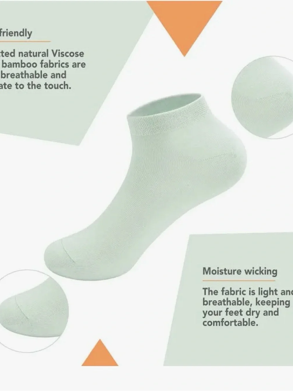 SERISIMPLE Kids Bamboo Ankle Socks 5 Pack Coral Pink X-Small NIP